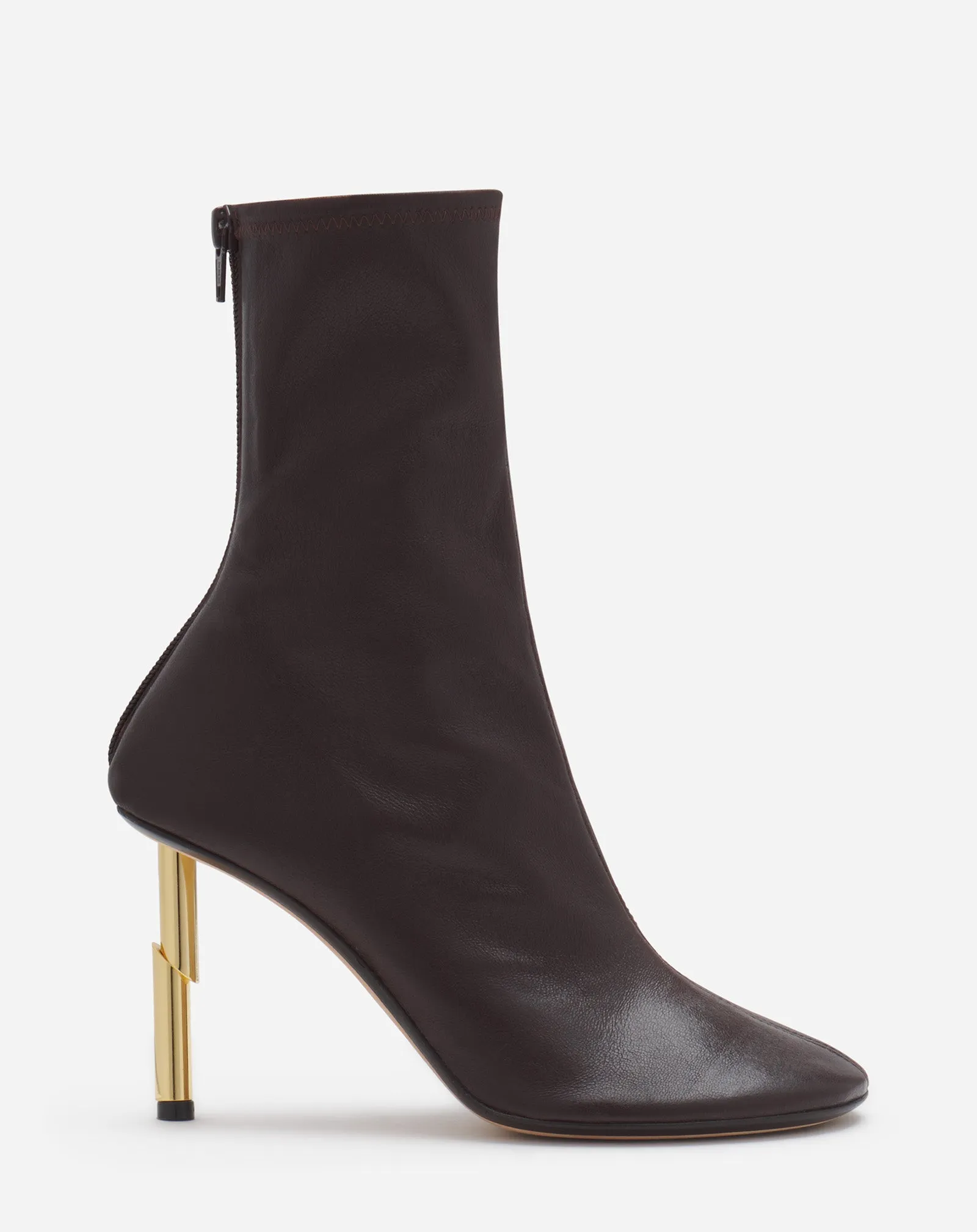 LEATHER SEQUENCE BY LANVIN ANKLE BOOTS