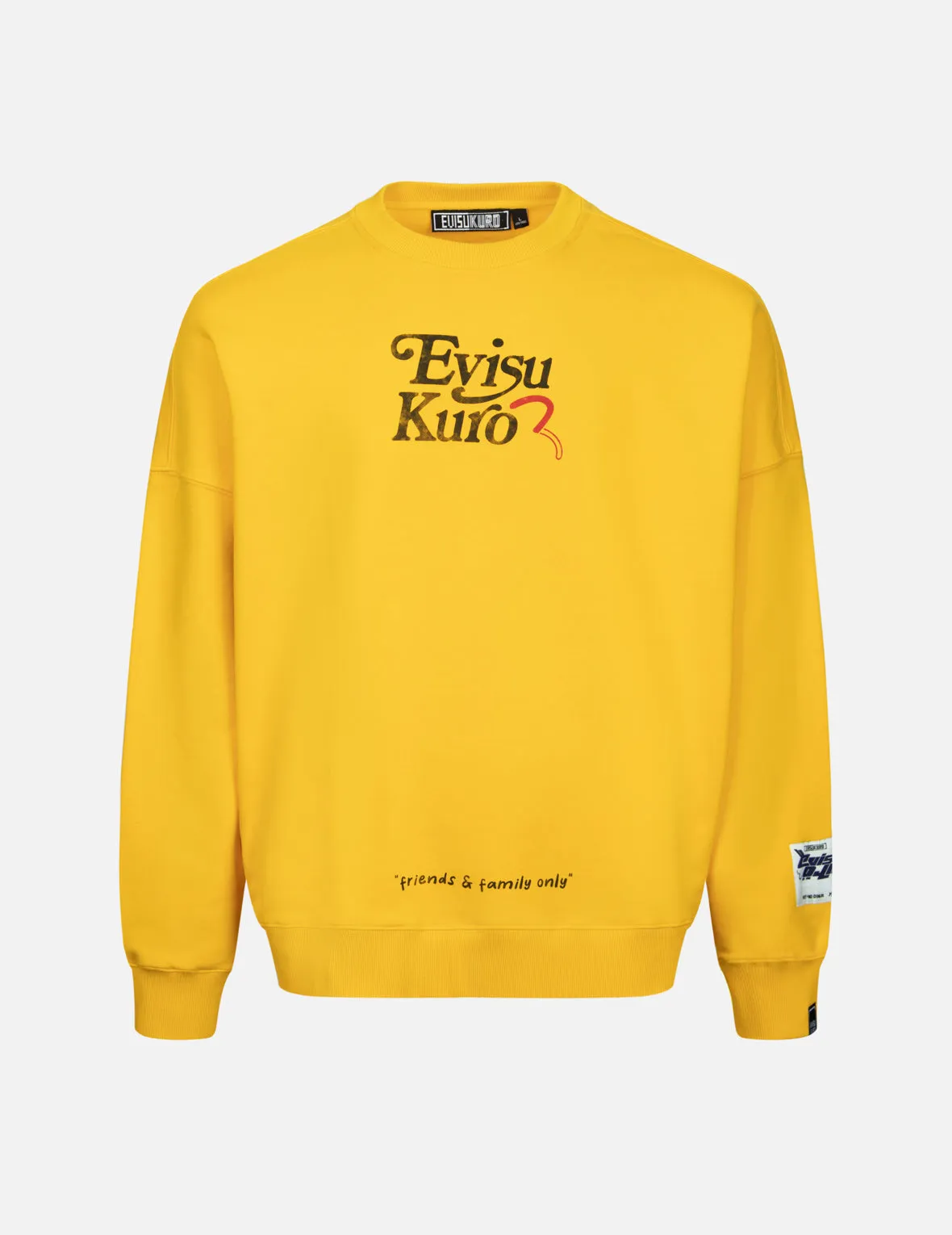 Logo and Seagull Print Oversized Sweatshirt