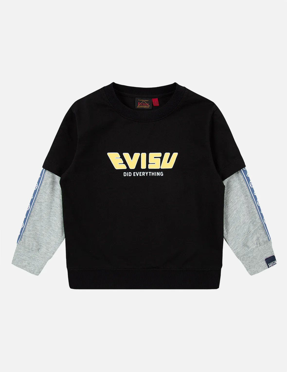 Logo Print 2-in-1 Long-sleeve Sweatshirt