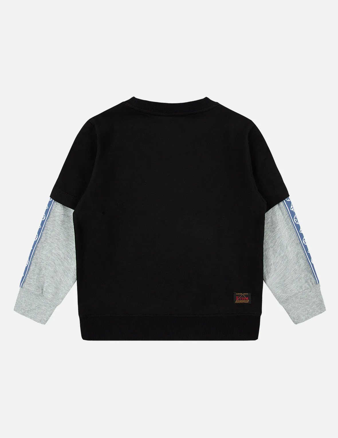 Logo Print 2-in-1 Long-sleeve Sweatshirt