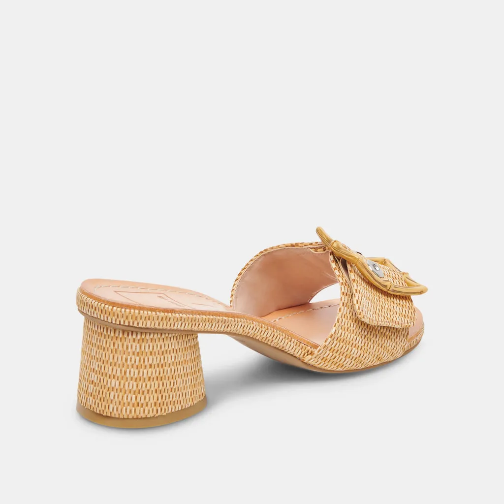 LUCEY HEELS WARM NATURAL RAFFIA– Dolce Vita 6932026556482