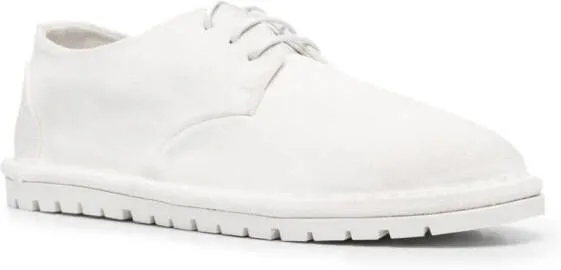 Marsèll round-toe leather oxfords White