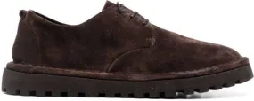 Marsèll Sancrispa Alta Pomice leather oxfords Brown