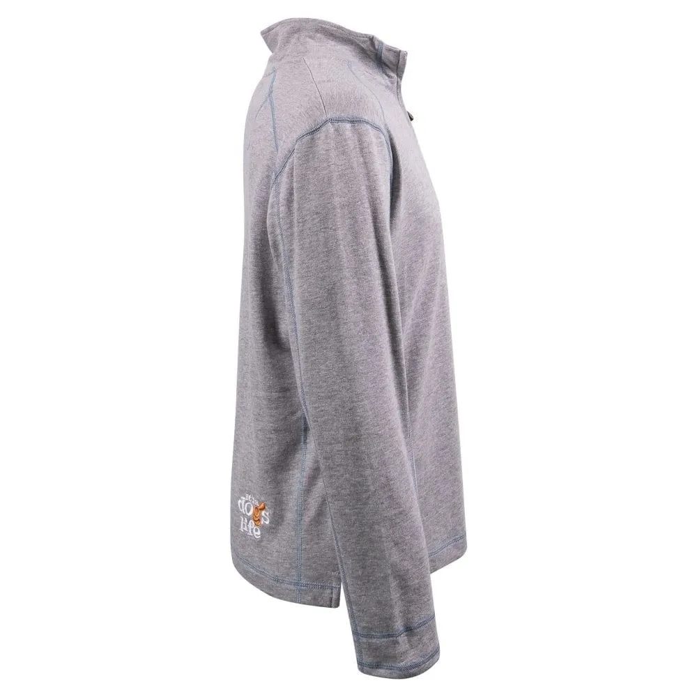 Mens Half Zip Sweatshirt