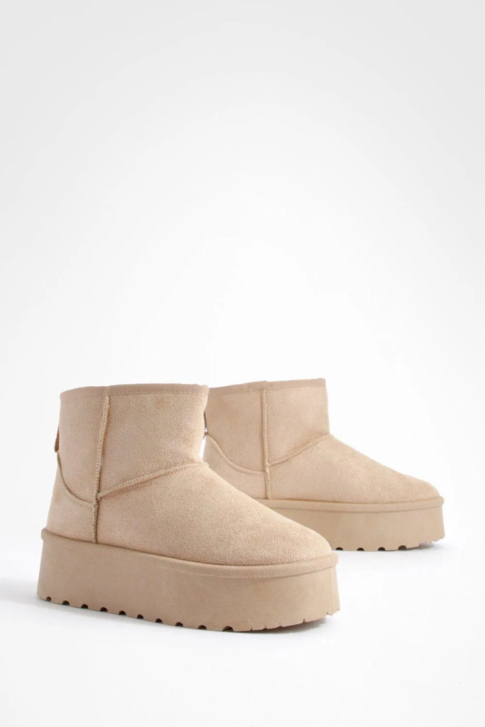 Mini Platform Cozy Boots