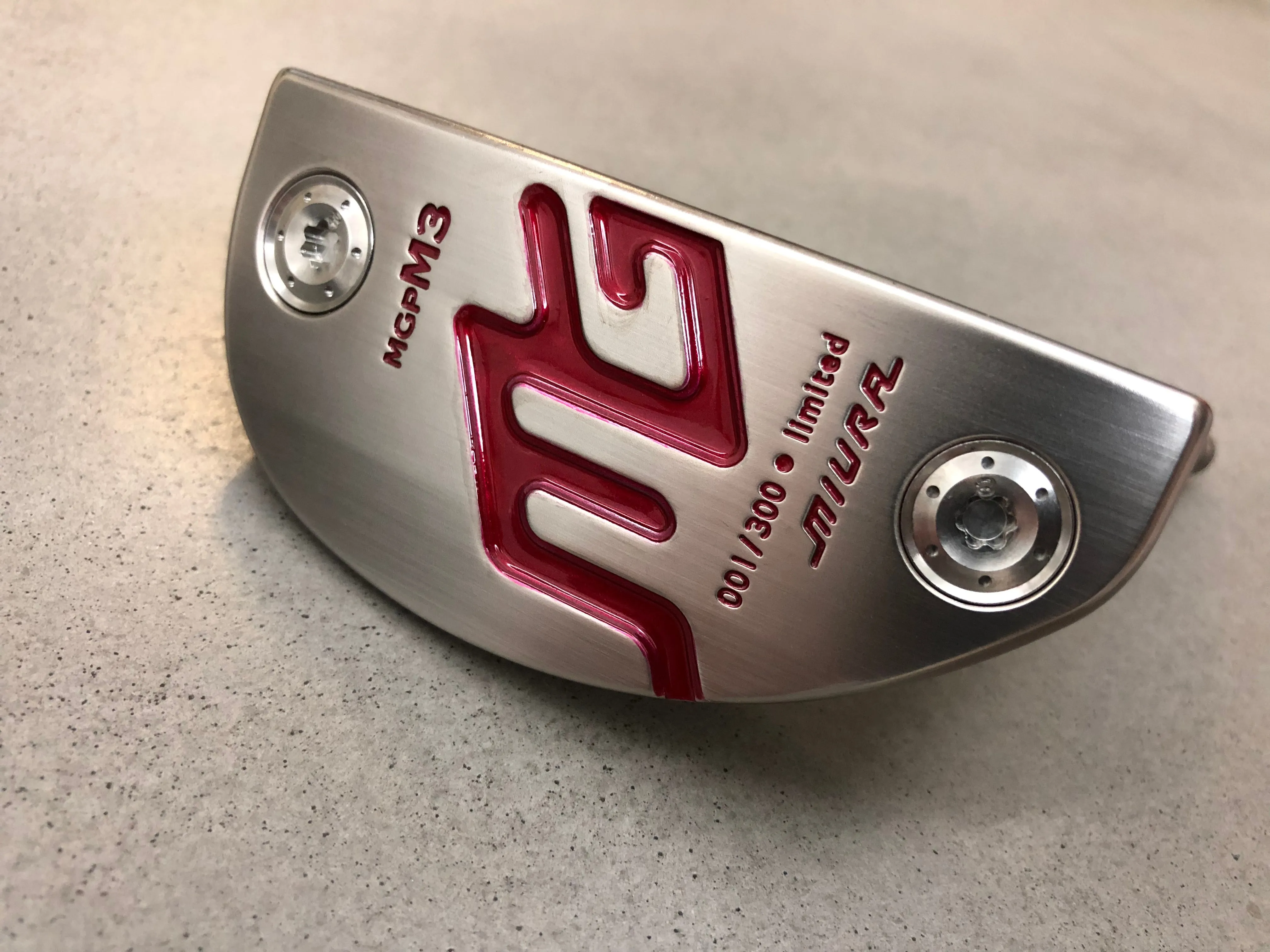 Miura Golf Giken Putter Limited Red