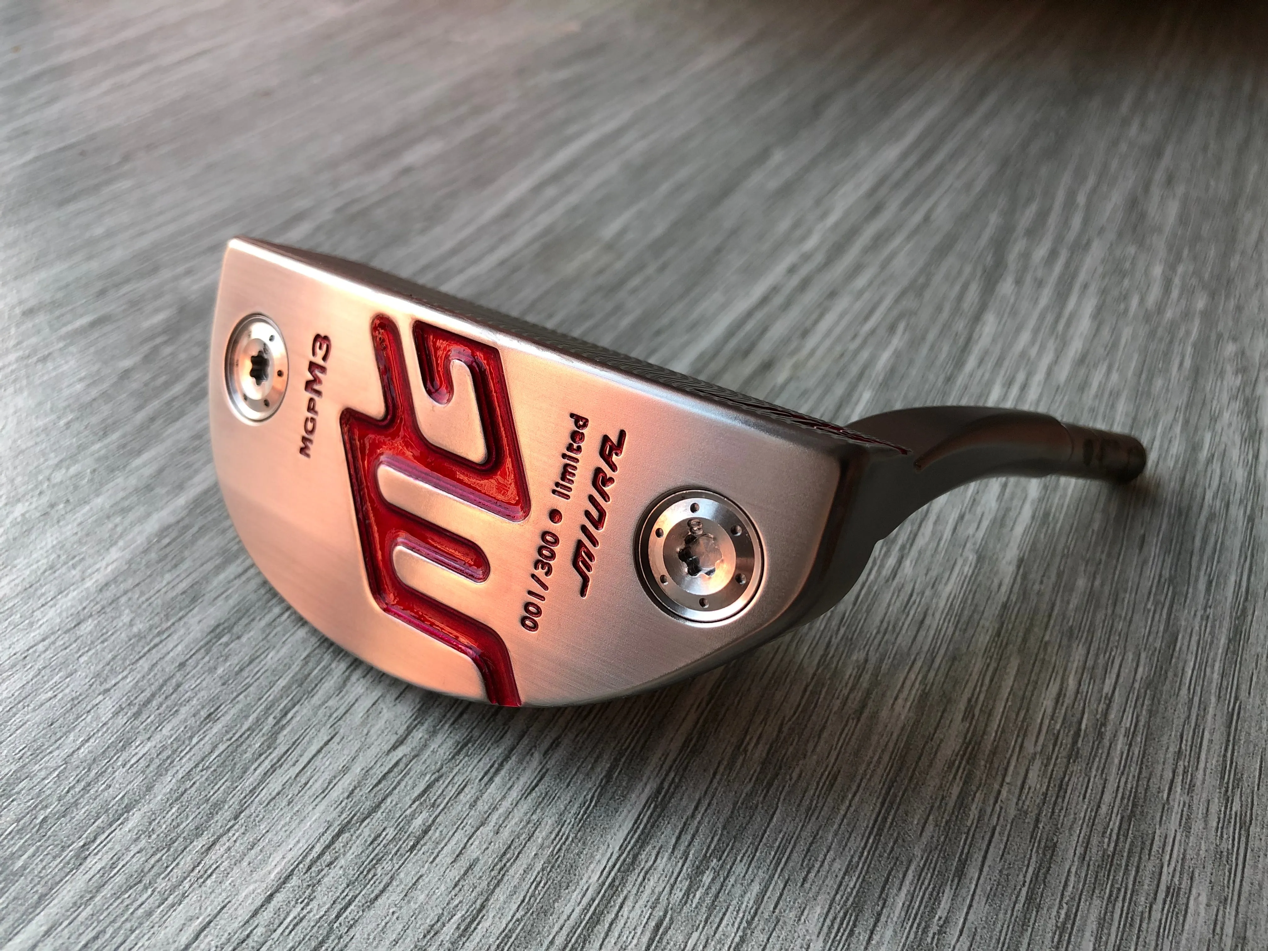 Miura Golf Giken Putter Limited Red