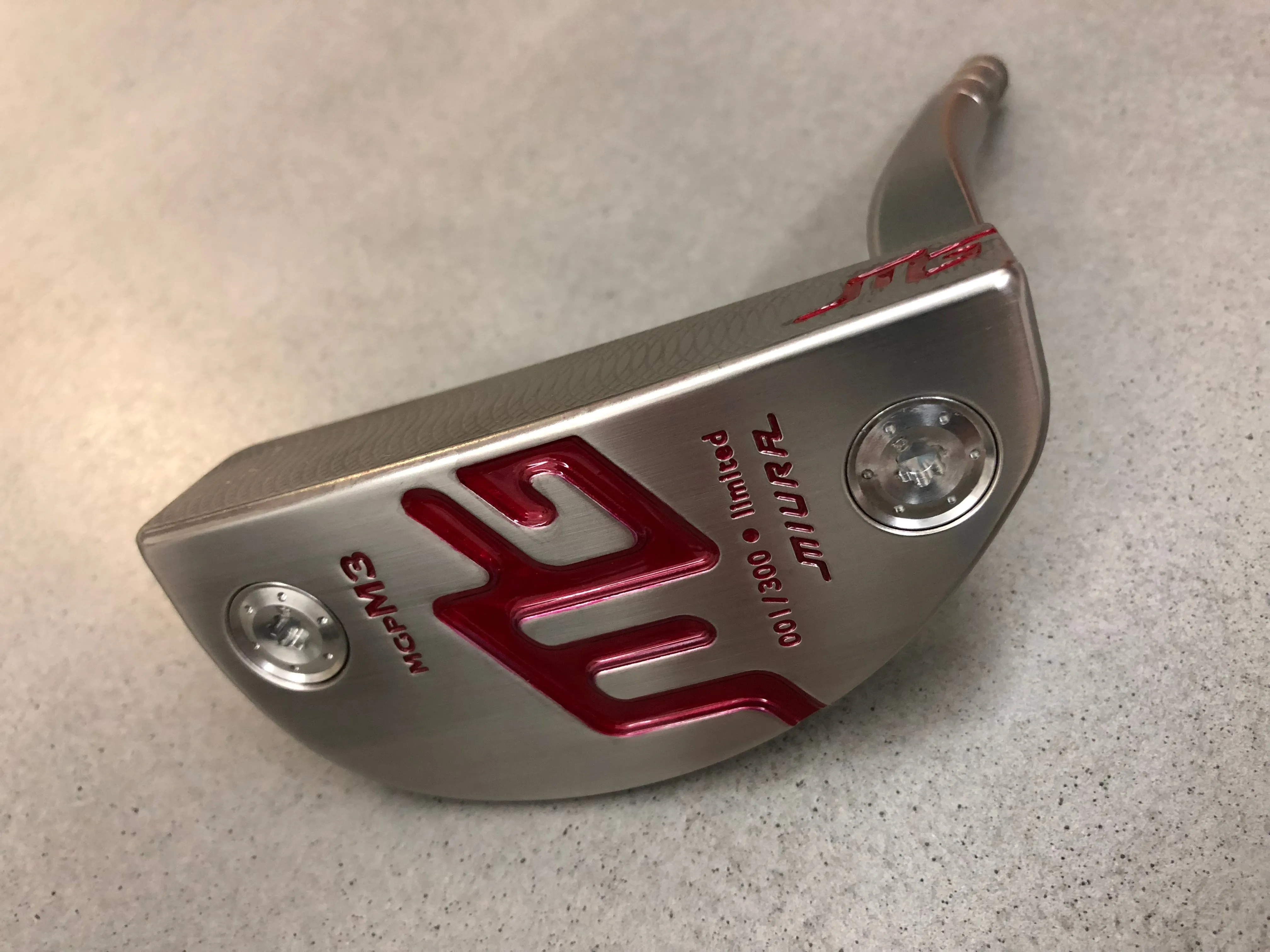 Miura Golf Giken Putter Limited Red