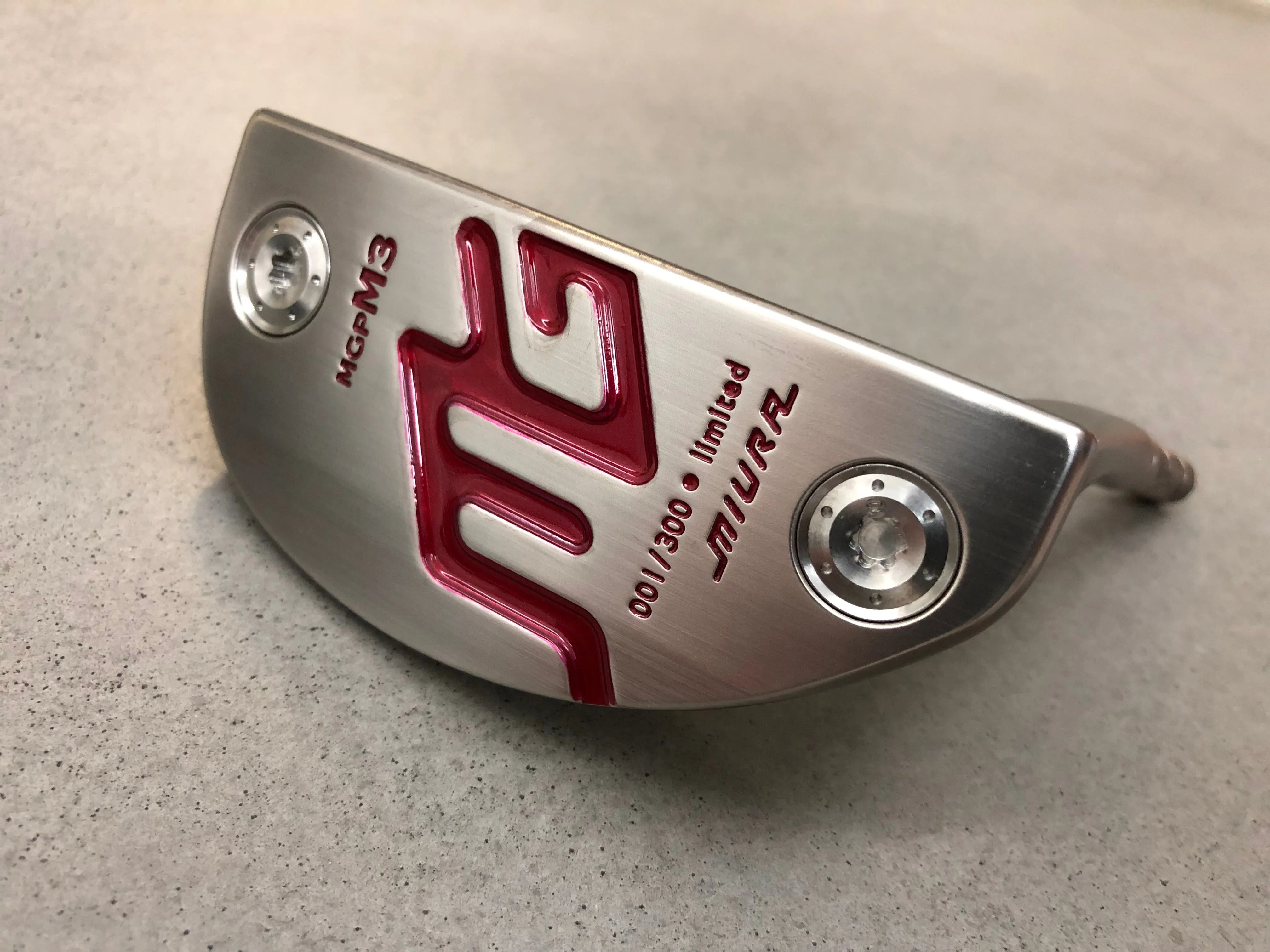 Miura Golf Giken Putter Limited Red