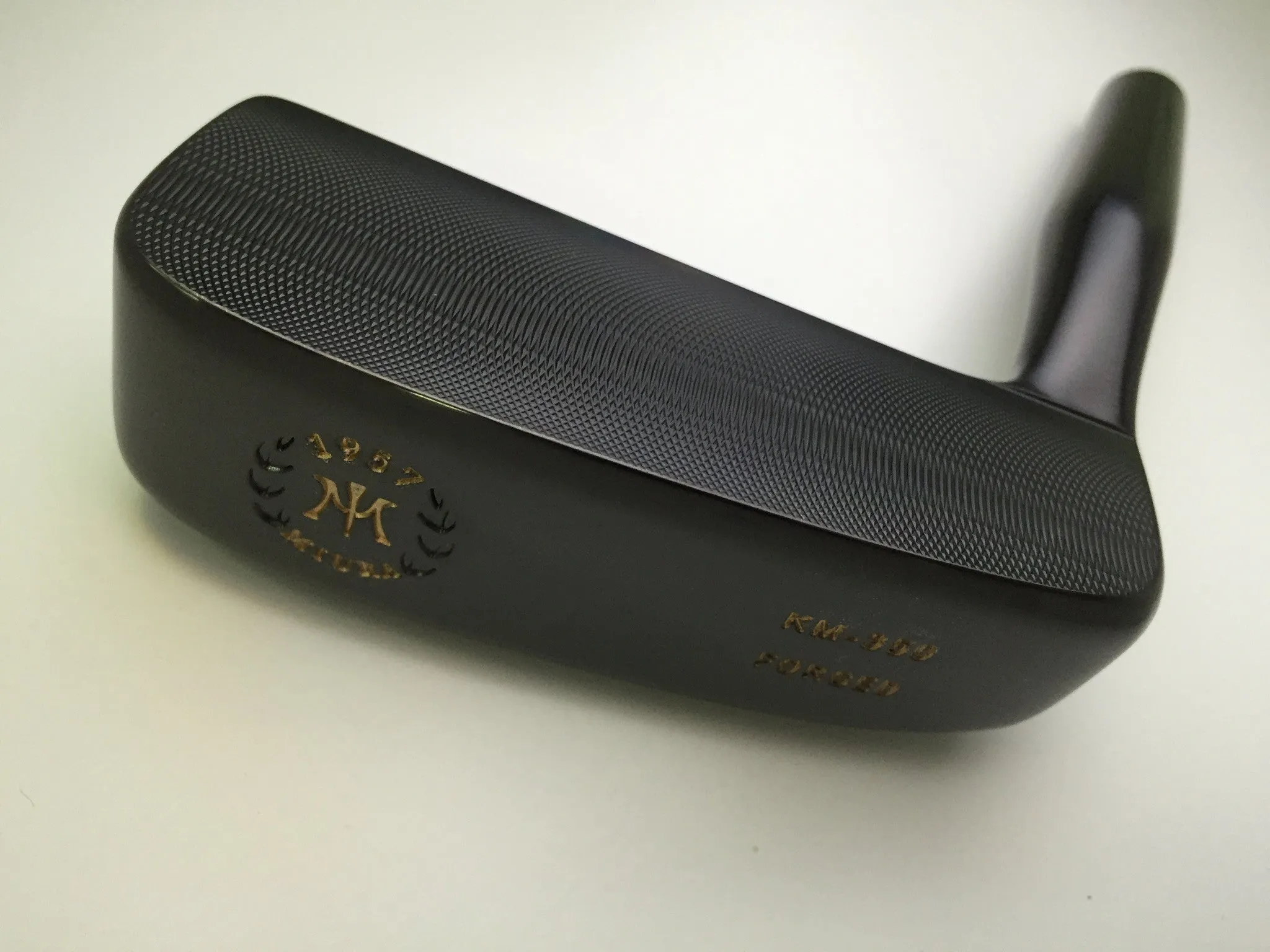 Miura Golf KM-350 Black Boron Limited Edition Putter