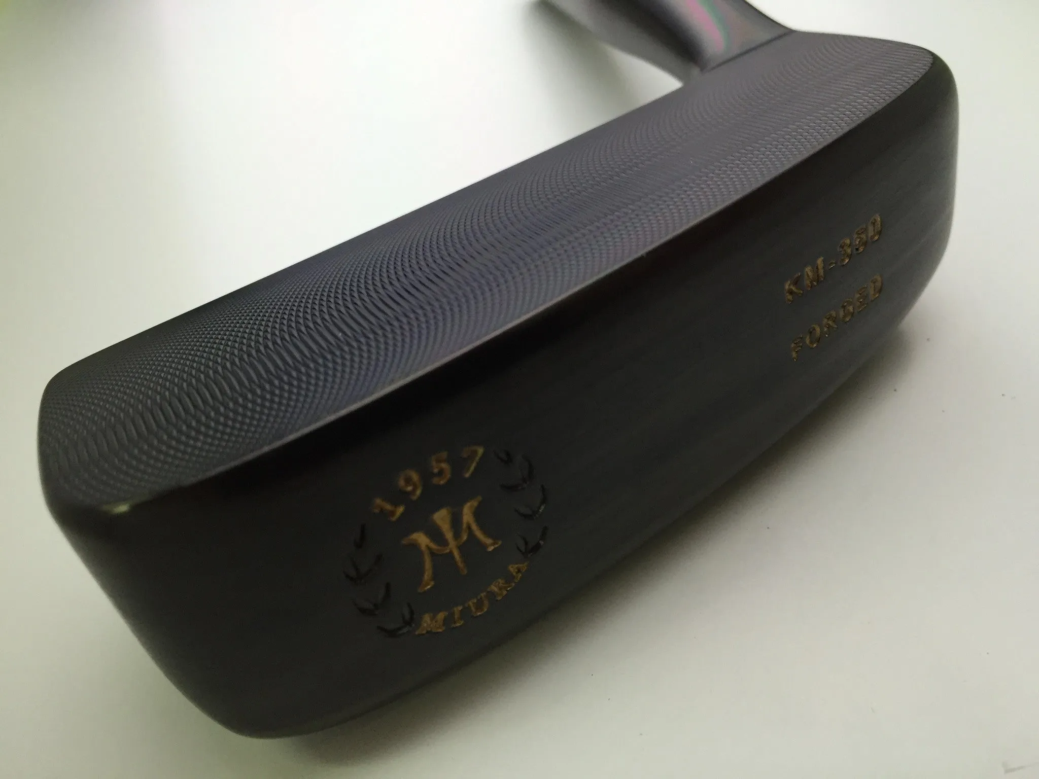 Miura Golf KM-350 Black Boron Limited Edition Putter