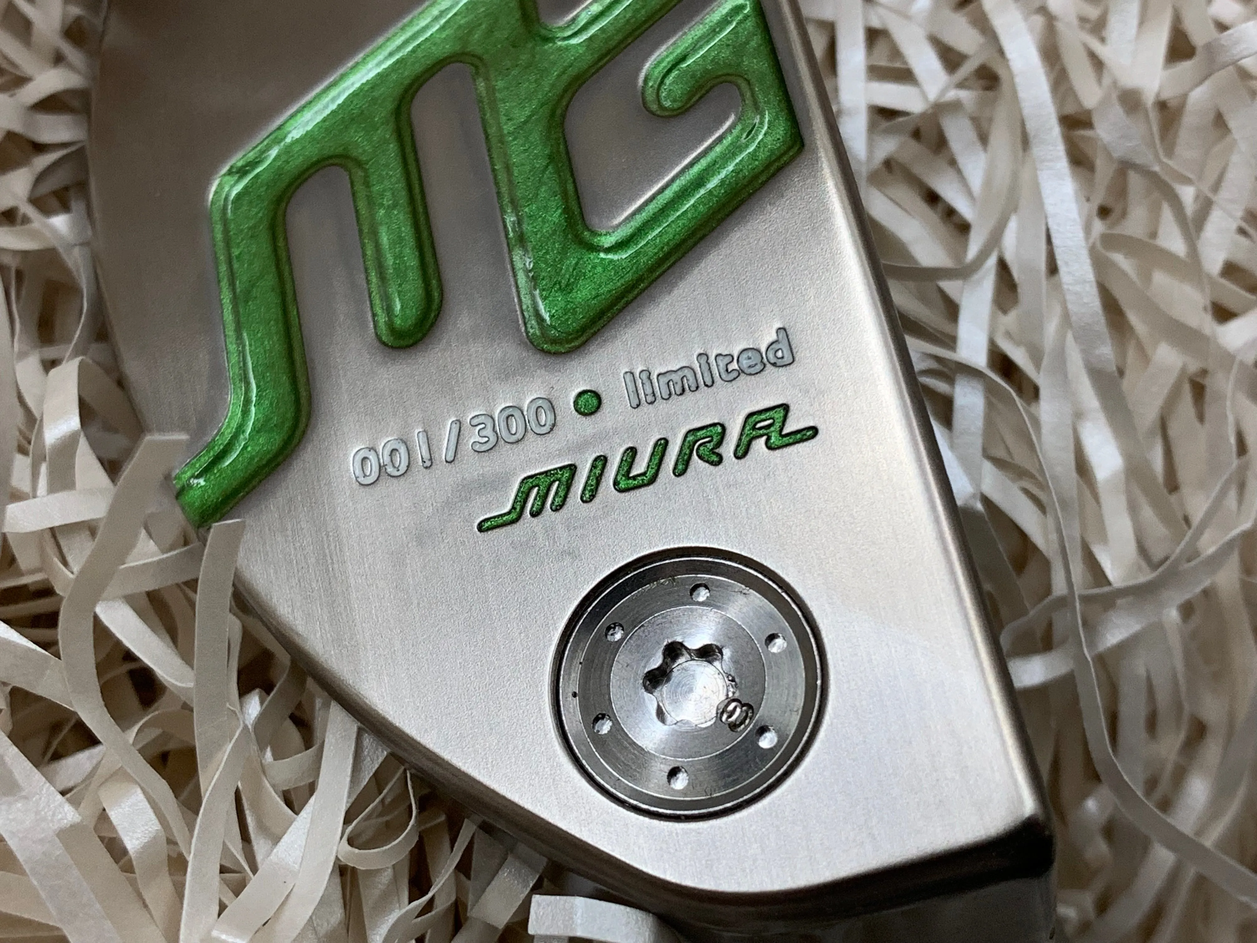 Miura Putter MGP-M3 Limited Candy Apple Green