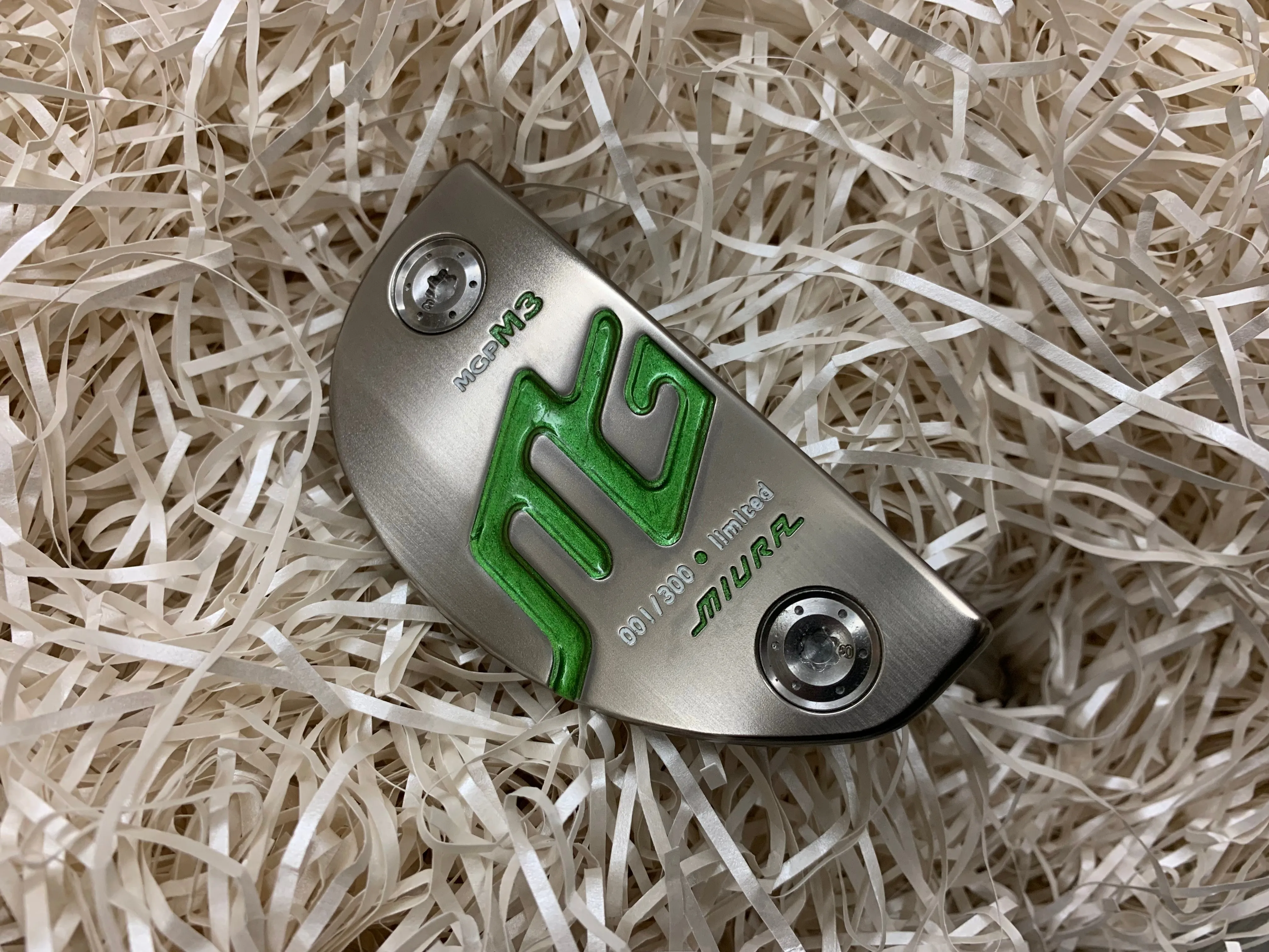 Miura Putter MGP-M3 Limited Candy Apple Green