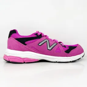 New Balance Girls 888 KJ888PBG Pink Running Shoes Sneakers Size 7 M