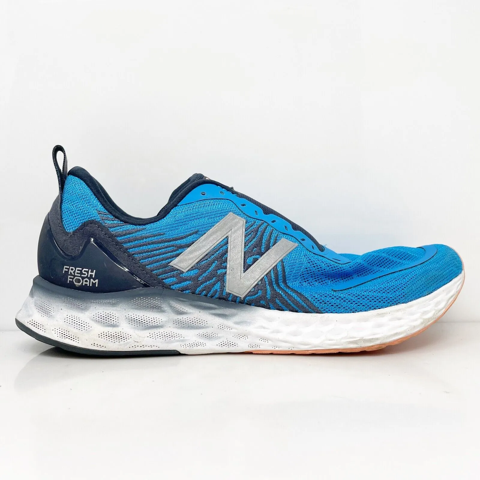 New Balance Mens Fresh Foam Tempo MTMPOBP Blue Running Shoes Sneakers Size 9.5 D