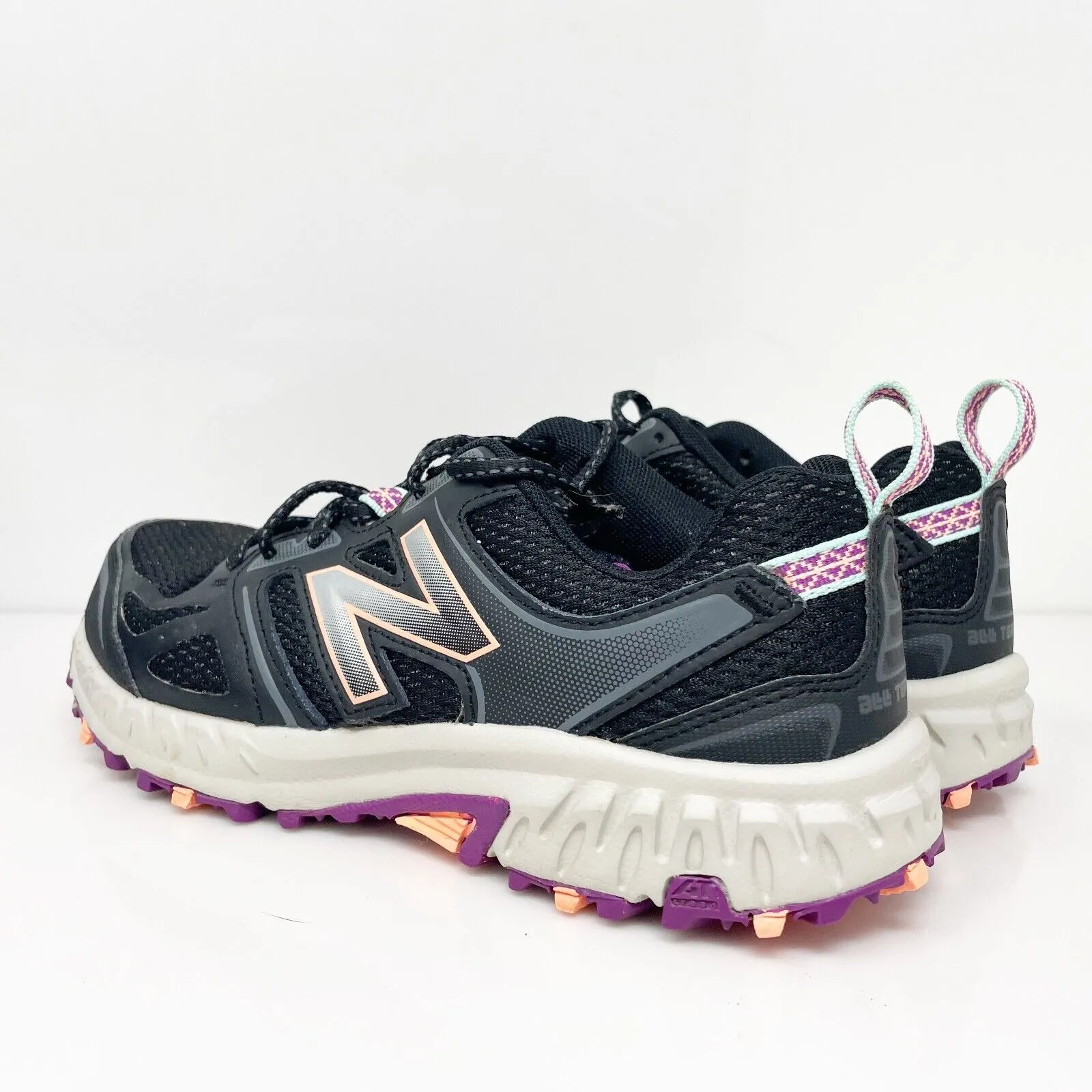 New Balance Womens 412 V3 WTE412K3 Black Running Shoes Sneakers Size 7 B