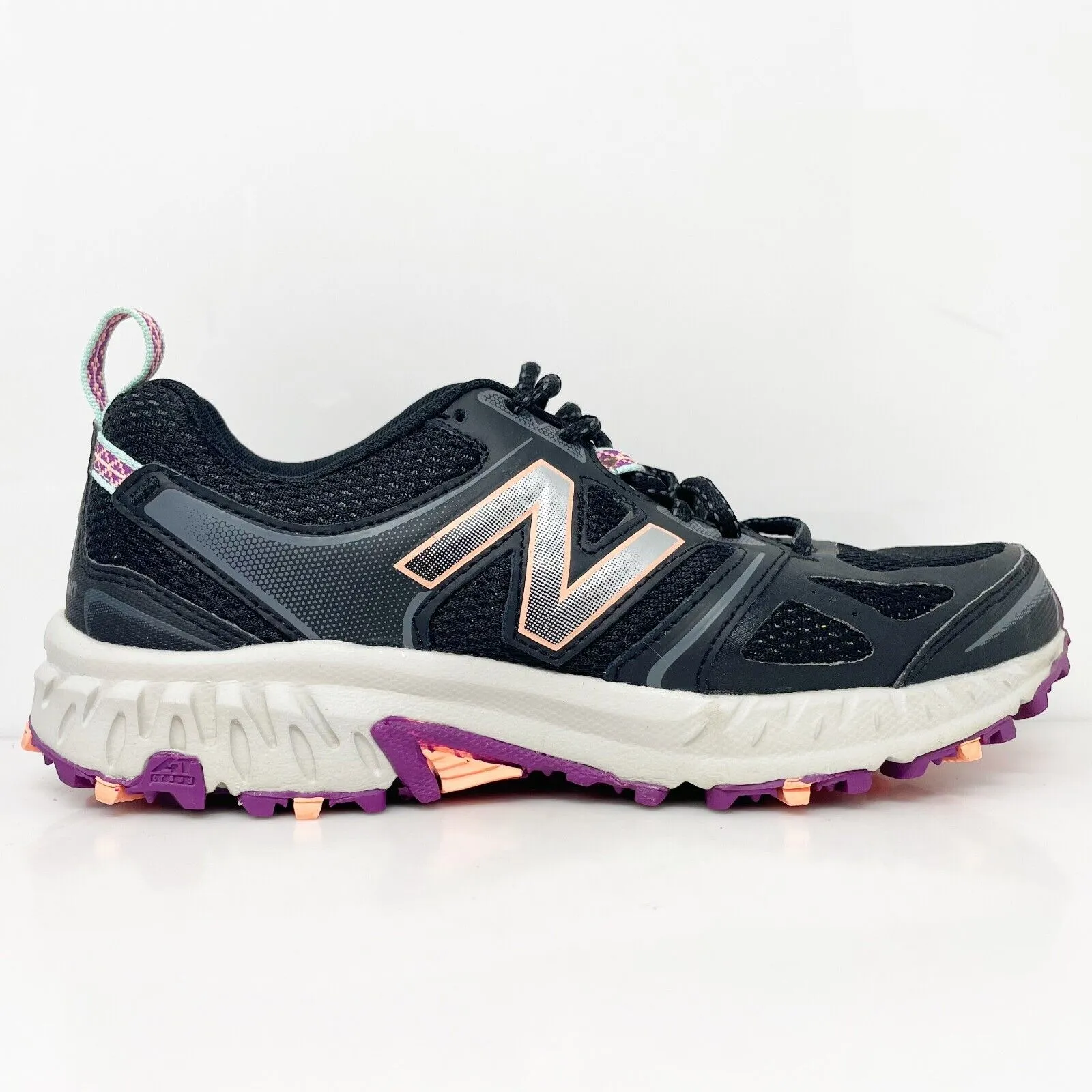 New Balance Womens 412 V3 WTE412K3 Black Running Shoes Sneakers Size 7 B