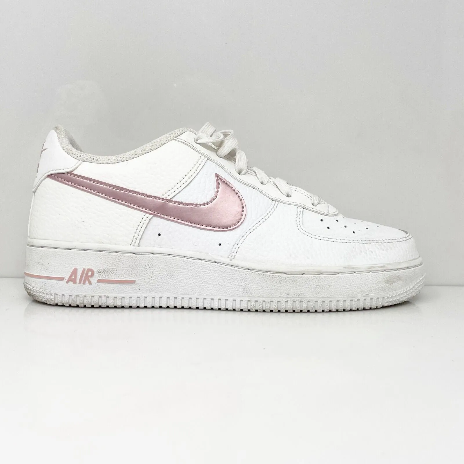 Nike Girls Air Force 1 Low CT3839-104 White Casual Shoes Sneakers Size 6Y