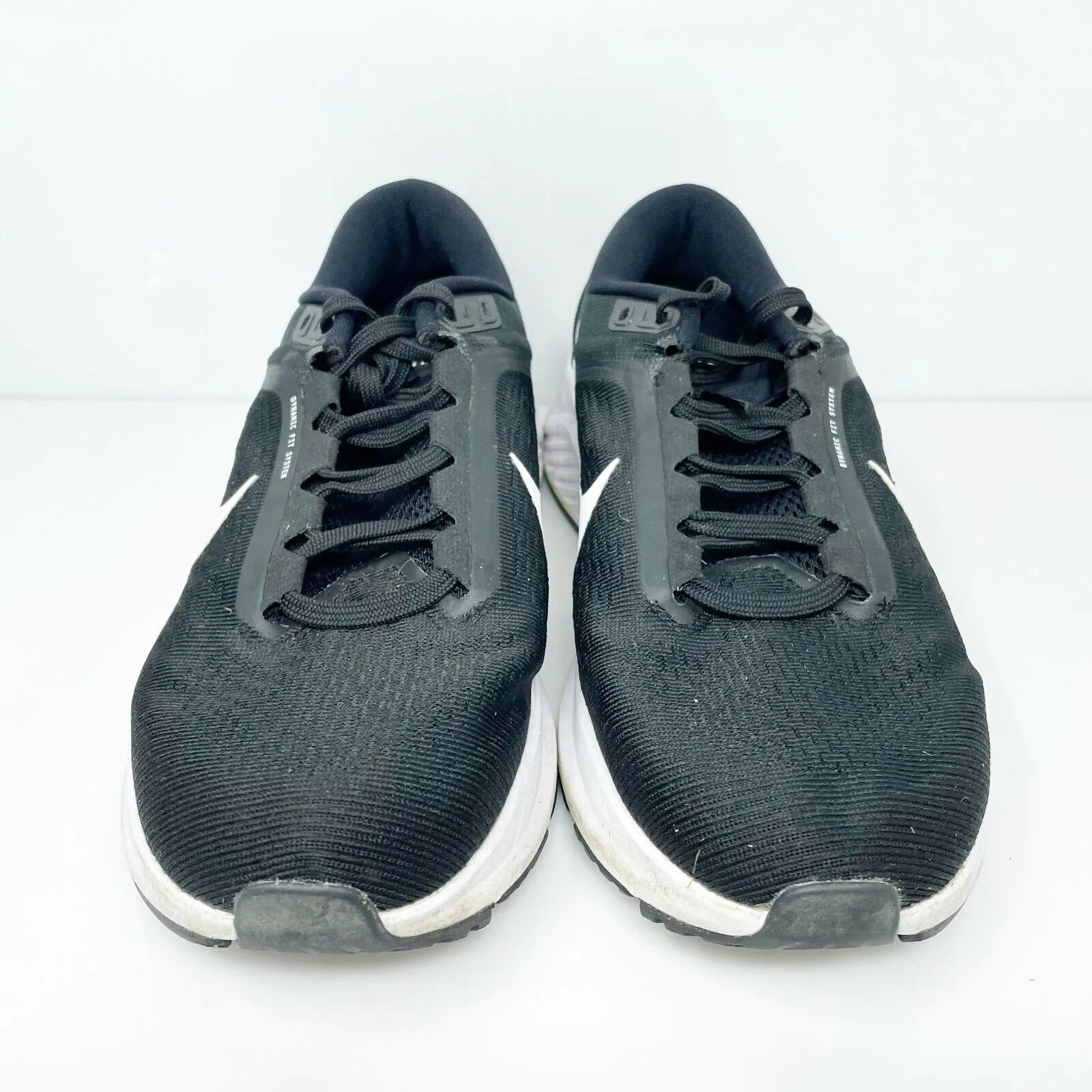 Nike Womens Air Zoom Structure 24 DA8570-001 Black Running Shoes Sneakers Size 9