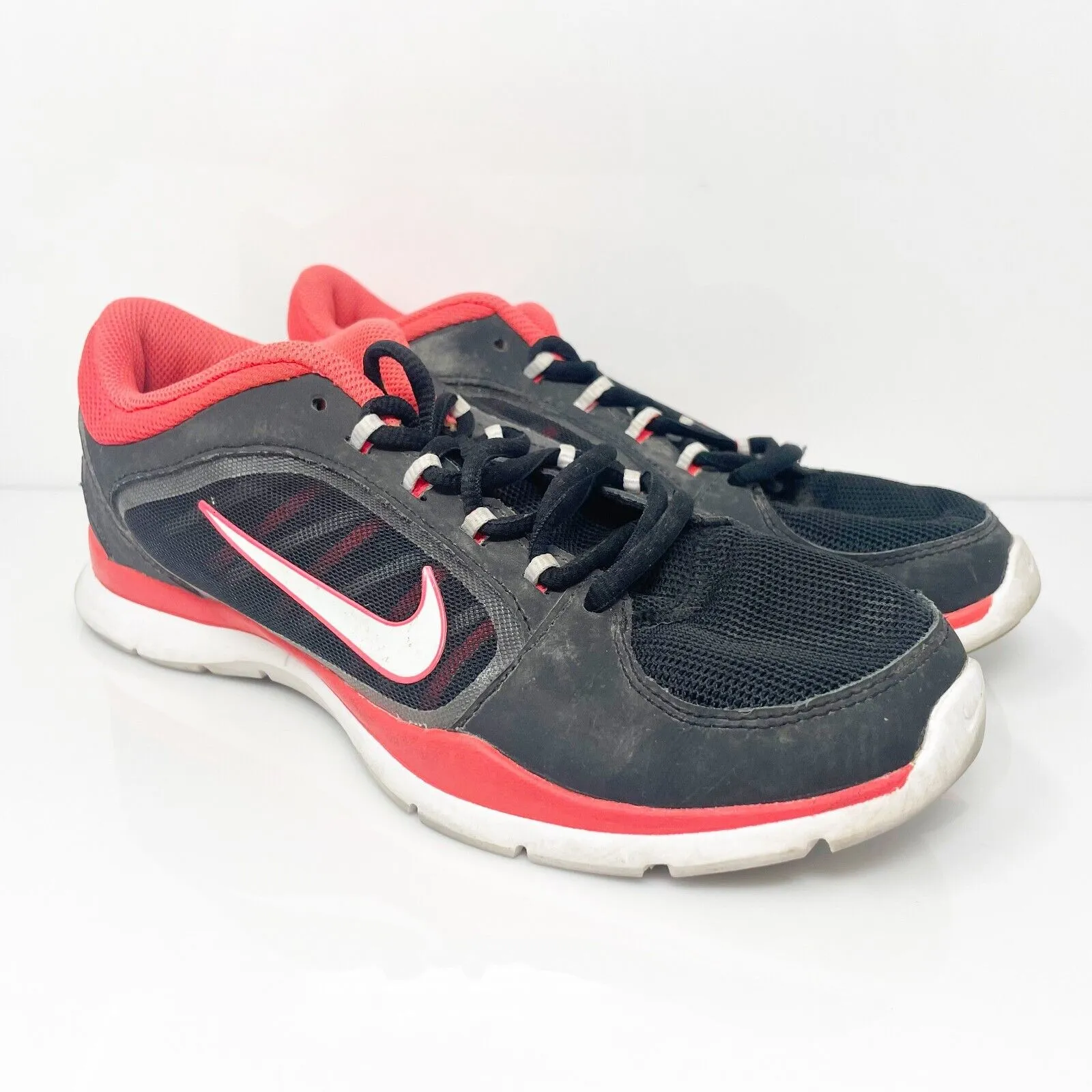 Nike Womens Flex Trainer 4 643083-002 Black Running Shoes Sneakers Size 8