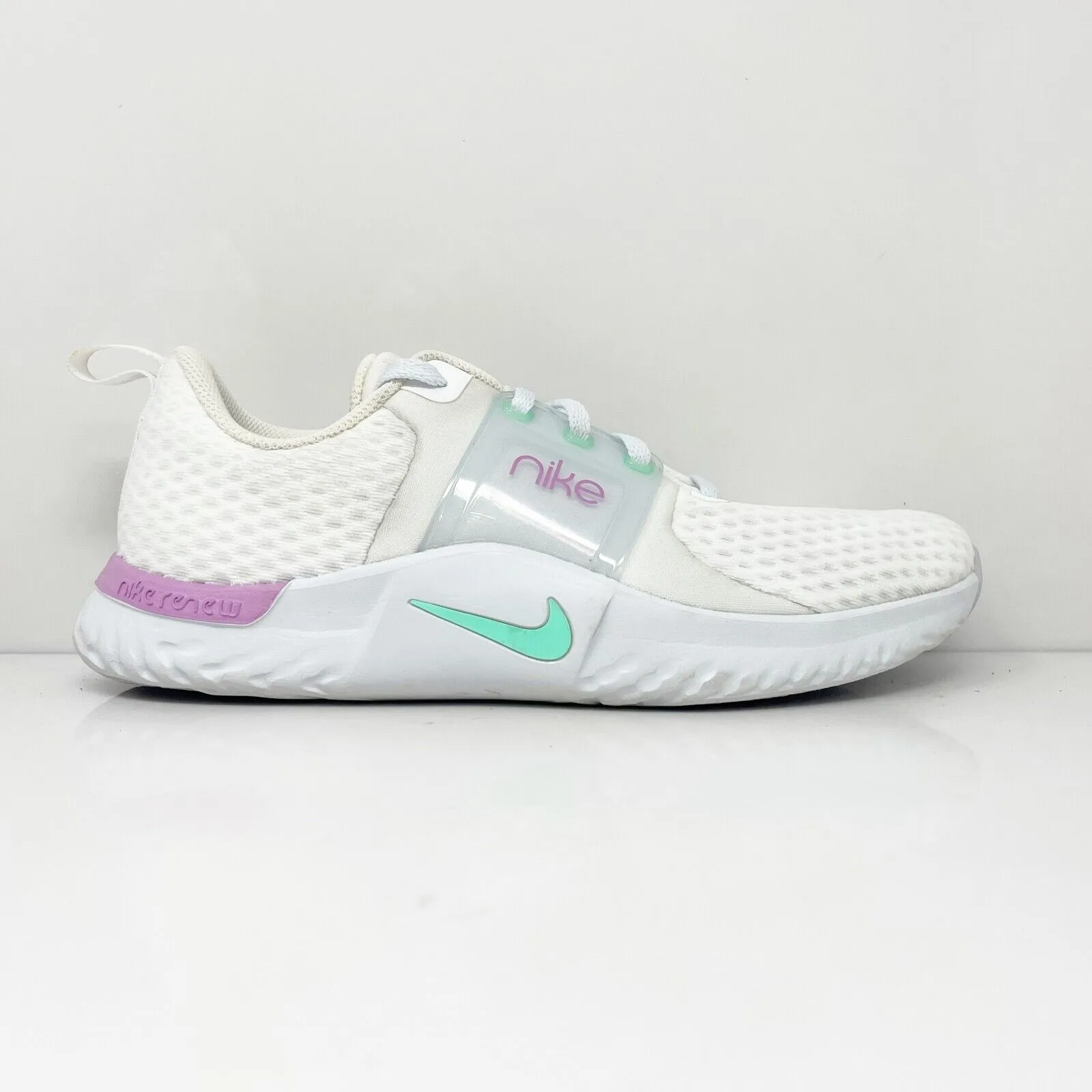 Nike Womens Renew In Season TR 10 CK2576-104 White Running Shoes Sneakers Sz 8.5