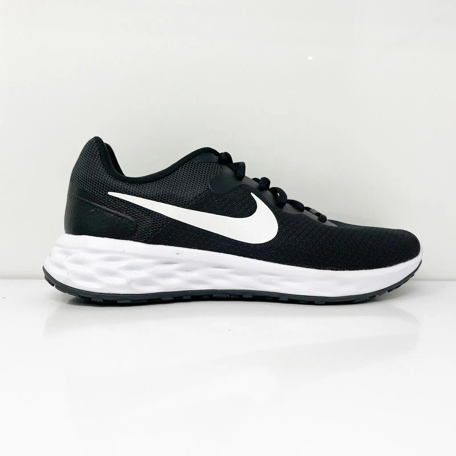 Nike Womens Revolution 6 DC9001-003 Black Running Shoes Sneakers Size 8 W