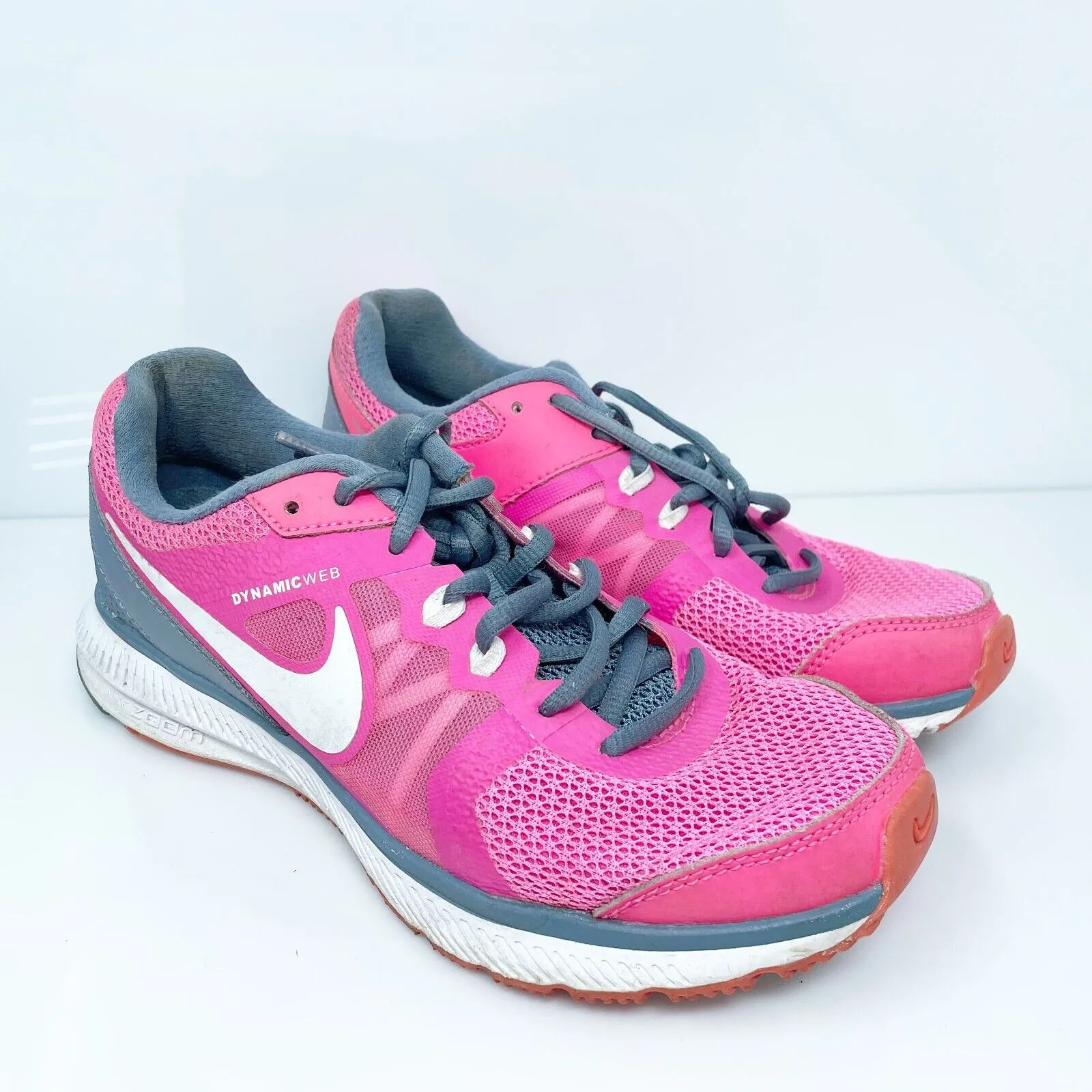 Nike Womens Zoom Winflo 684490-601 Pink Running Shoes Sneakers Size 8