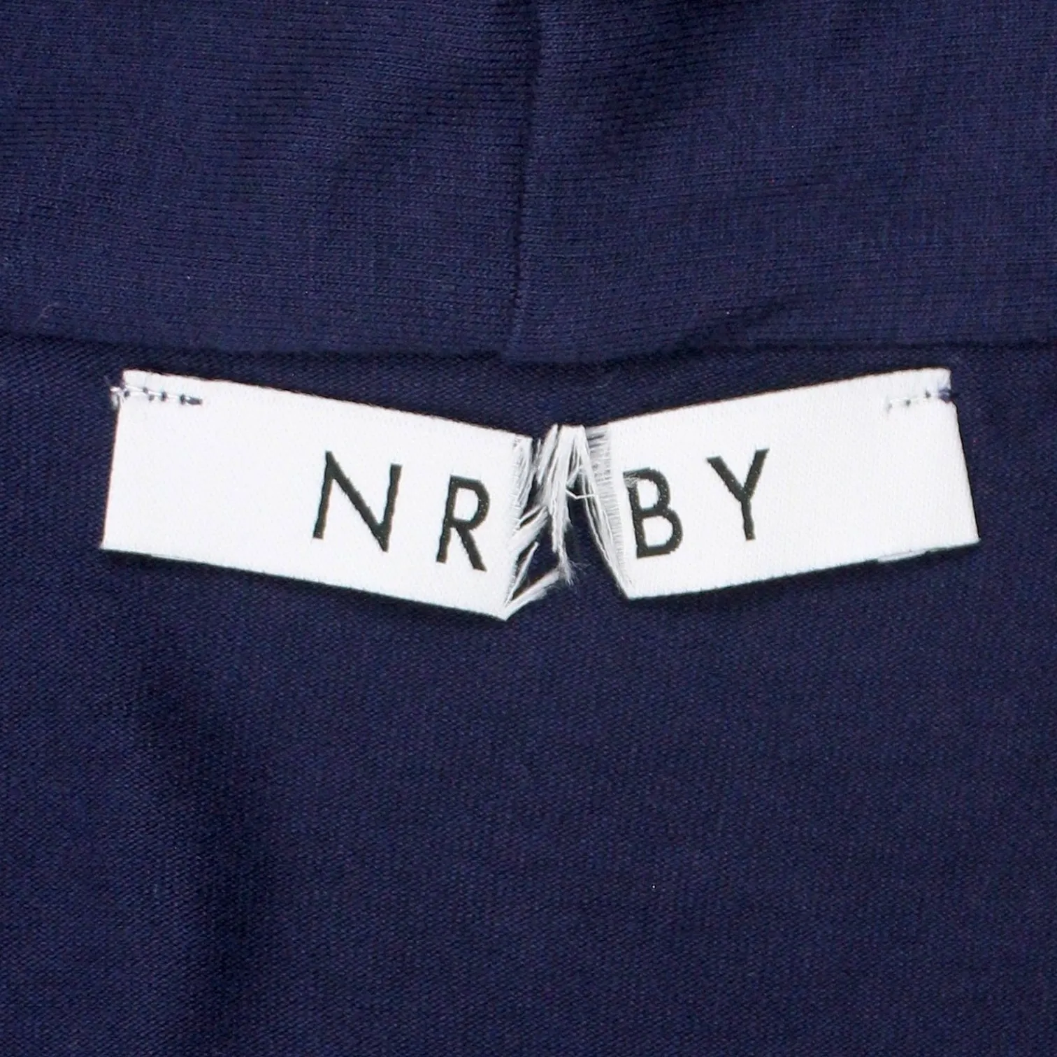 NRBY Navy Wrap Jersey Top- Sample