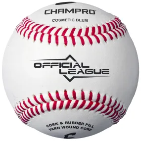 Official League BLEM Baseballs: Champro CBB-200D