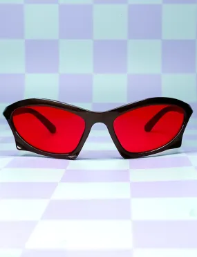 Offspring Red Sunglasses