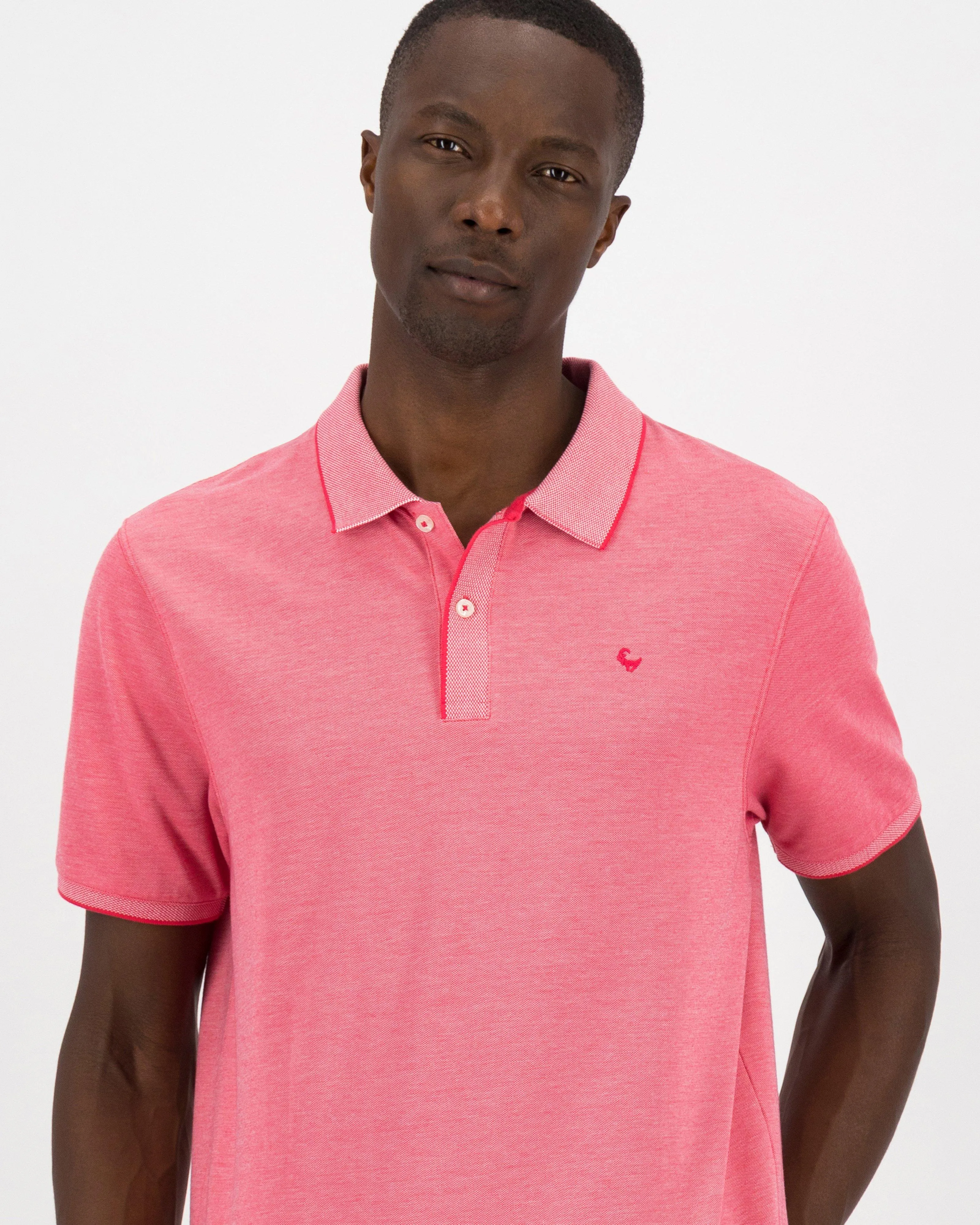 Old Khaki Men's Charlie Relaxed Fit Golfer | Cape Union Mart