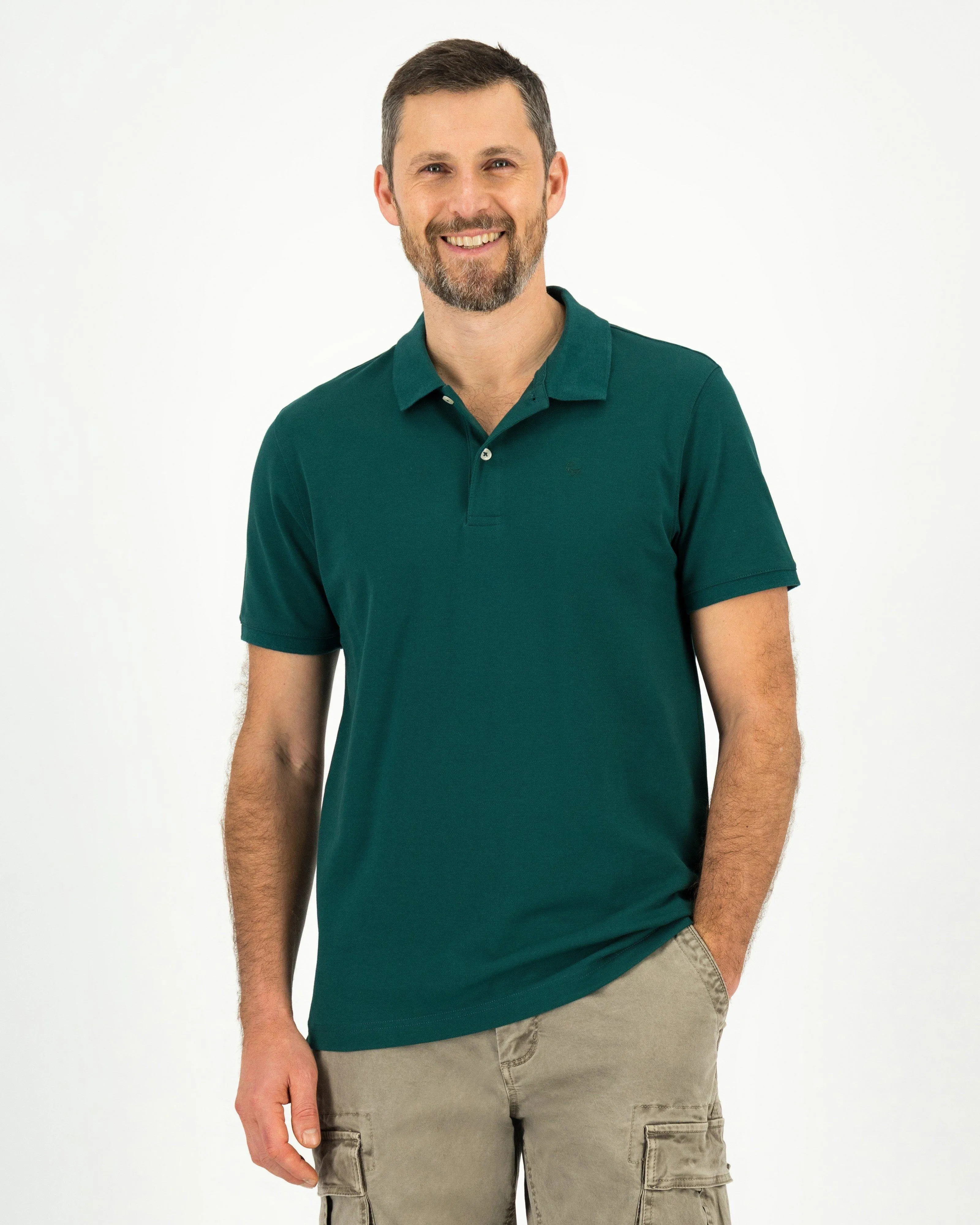 Old Khaki Men's Otis Standard Fit Golfer | Cape Union Mart