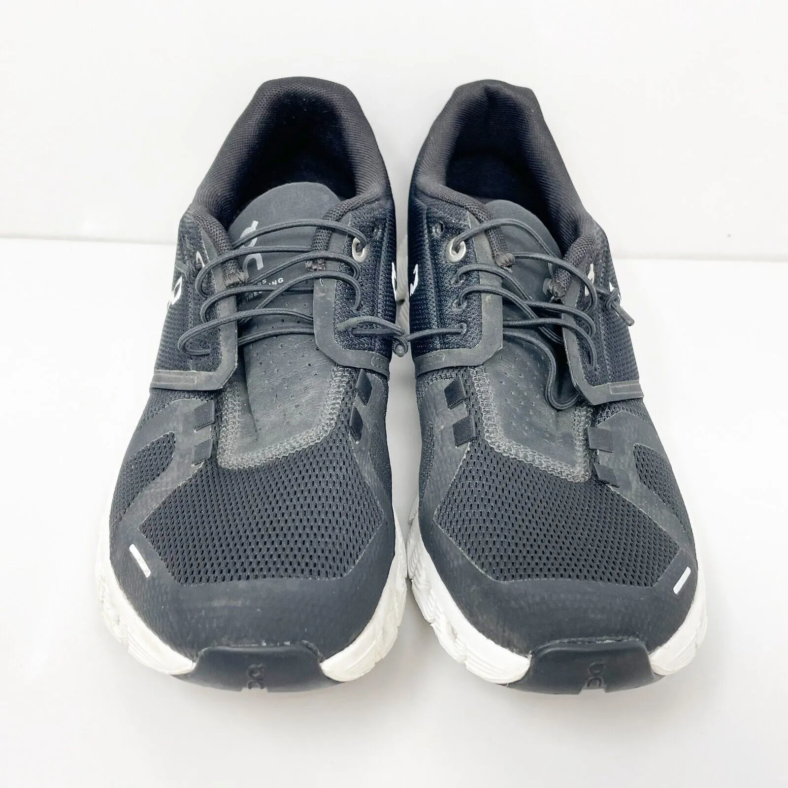 On Womens Cloud 5 Black Running Shoes Sneakers Size 7.5