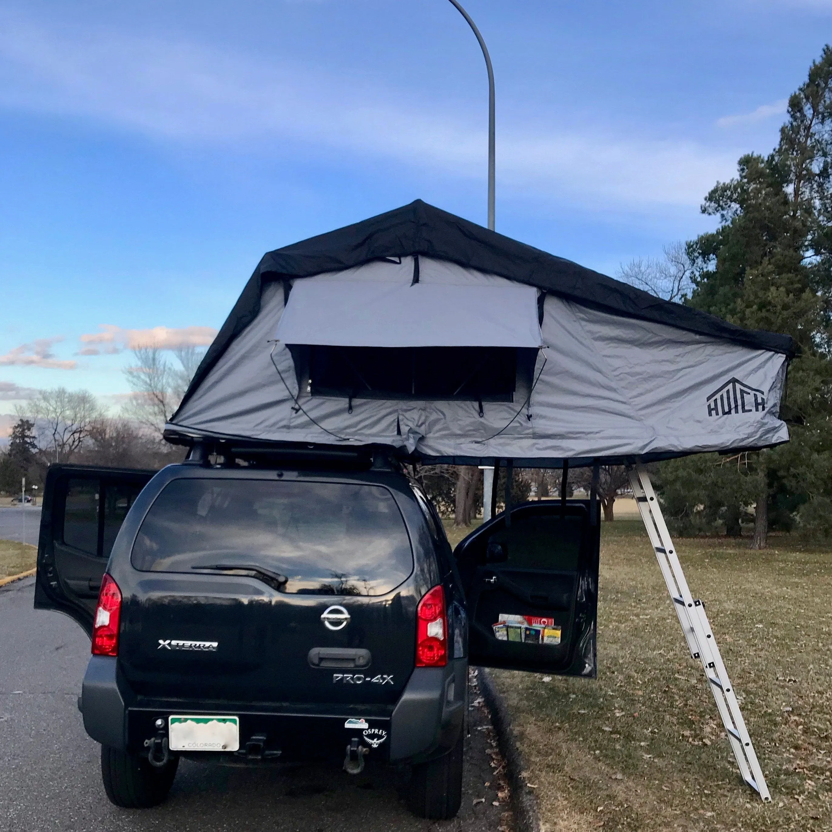 Ontario 4 Season Roof Top Tent Skylights