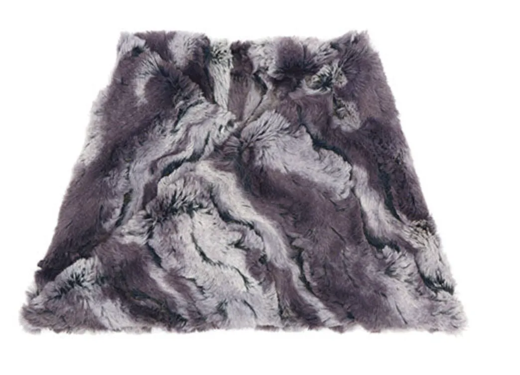 Pandemonium faux fur neck-warmer scarf