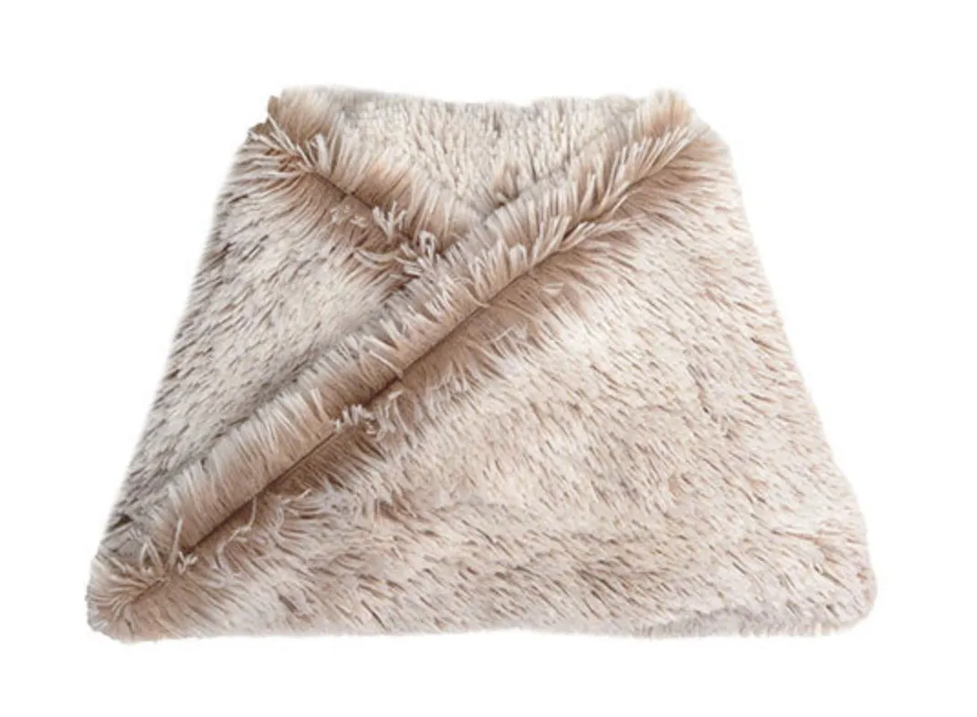 Pandemonium faux fur neck-warmer scarf