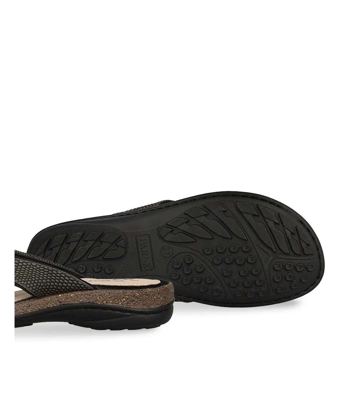 Parex Women's Comfort Slippers 12227000-Black