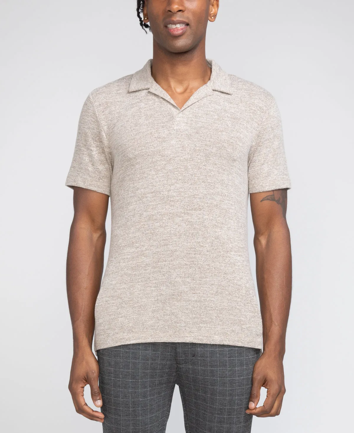 Payson Hacchi Polo (Heather Beige) - buy online at best price