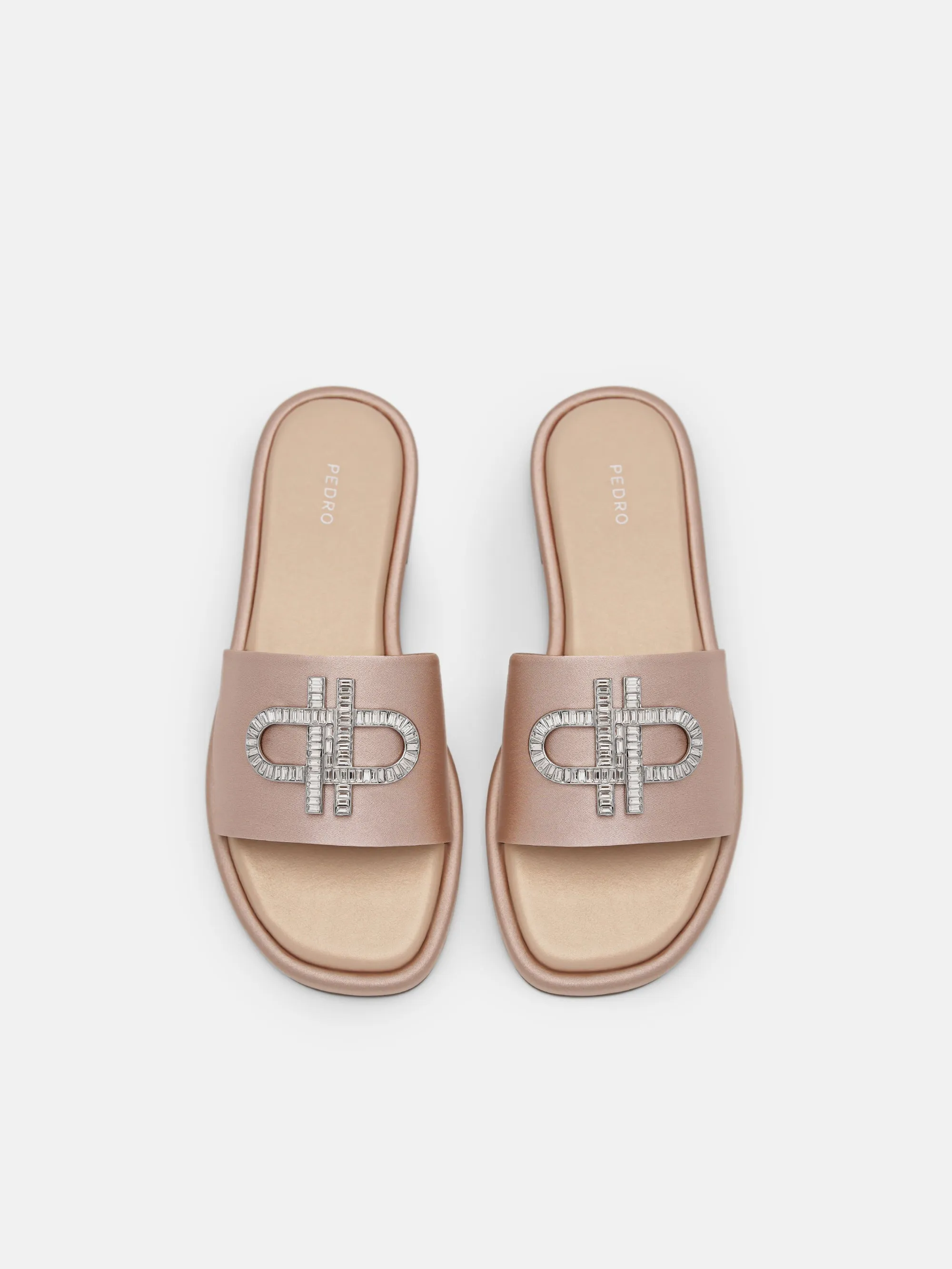 PEDRO Icon Satin Sandals