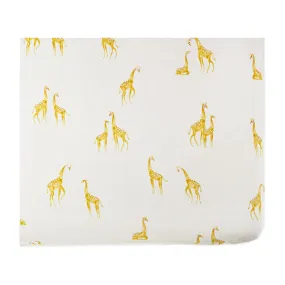 Pehr Giraffe Organic Cotton Crib Sheet.