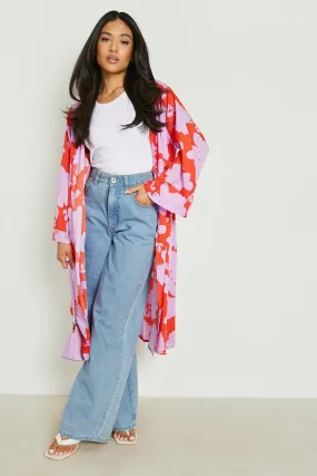 Petite Bright Ditsy Floral Kimono