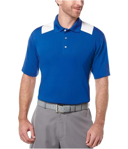 Pga Tour Mens Airflux Performance Rugby Polo Shirt