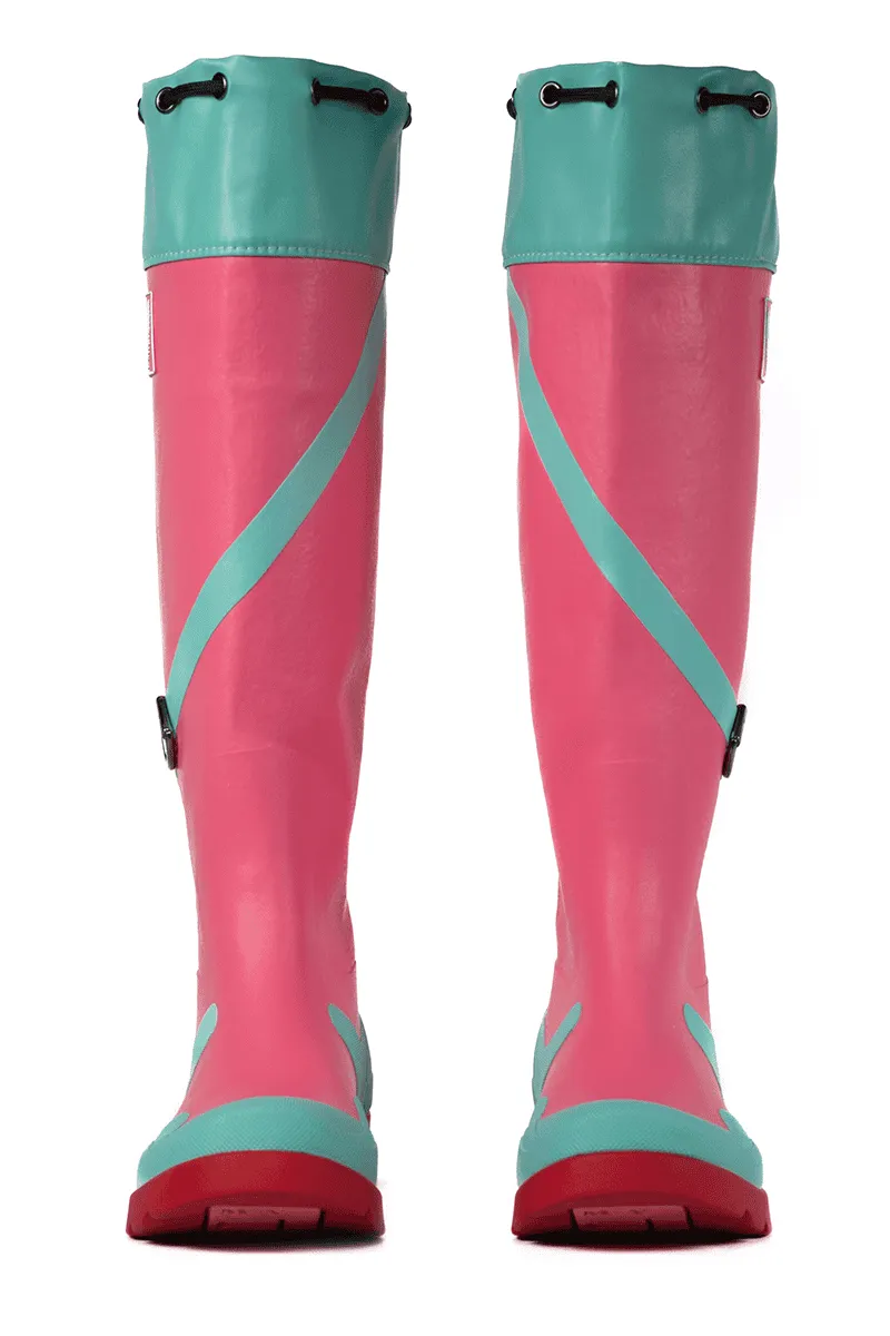 Pink - All-Weather Boots - Natural Rubber