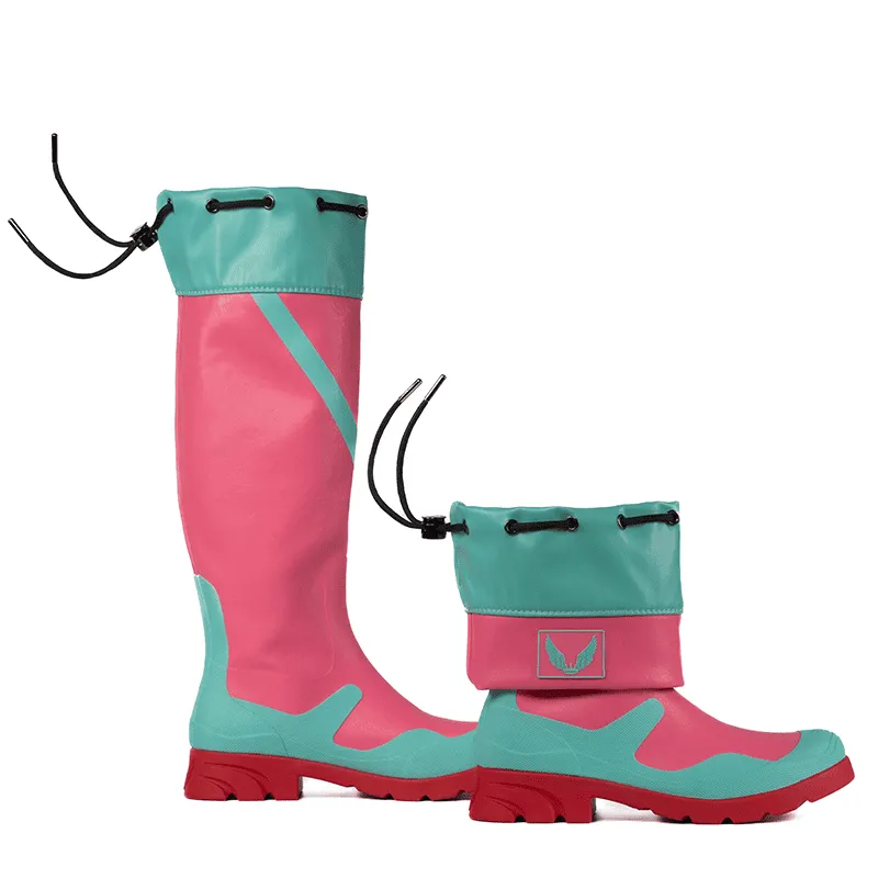 Pink - All-Weather Boots - Natural Rubber