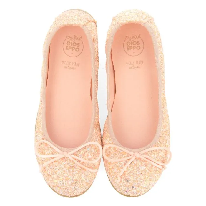 PINK GLITTER BALLET SHOES FOR GIRL AND BOY KOLONGE