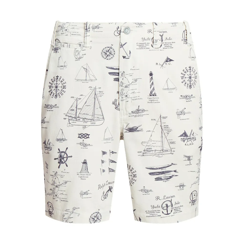 Polo Ralph Lauren Nautical Maritime Chino Shorts - Relaxed Fit