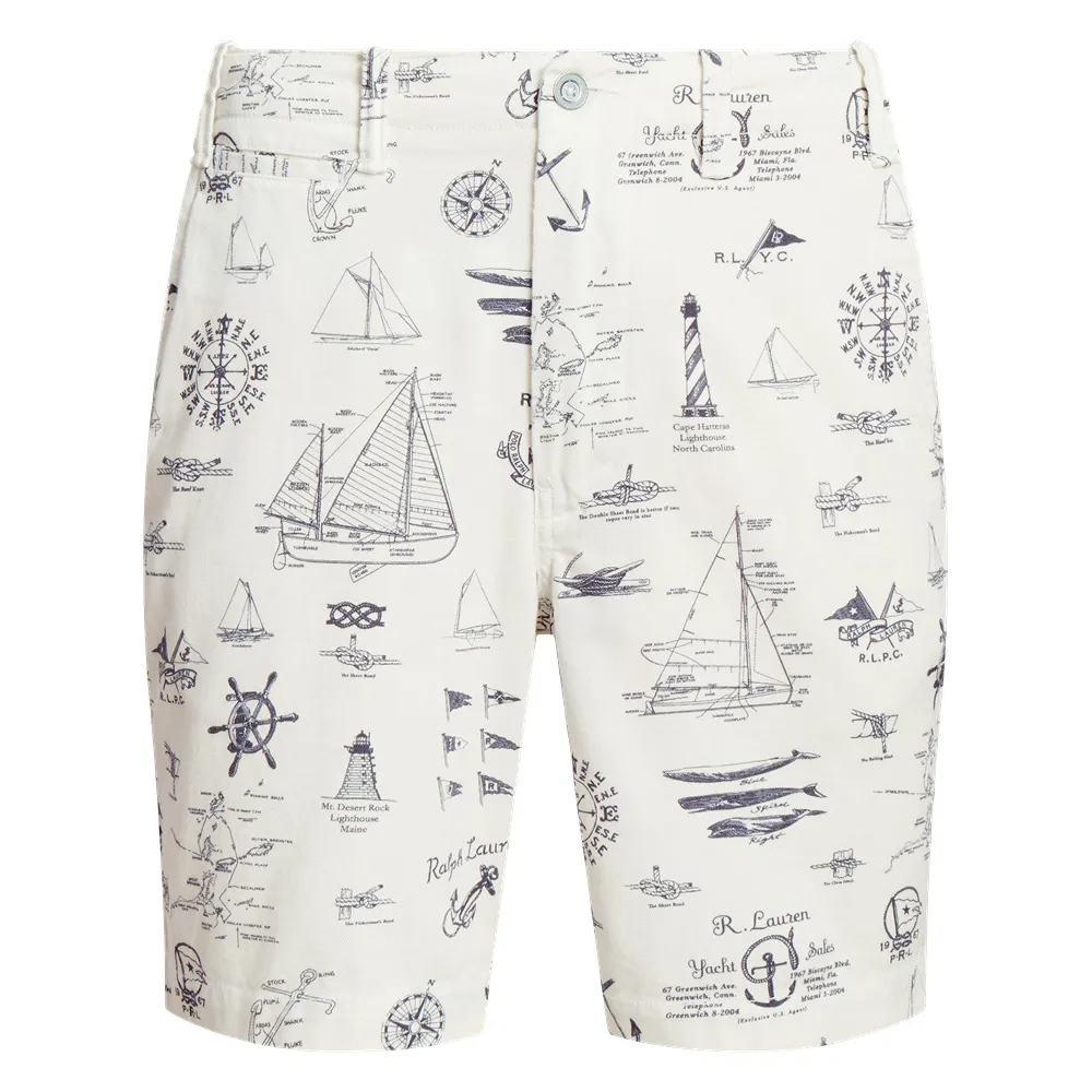 Polo Ralph Lauren Nautical Maritime Chino Shorts - Relaxed Fit