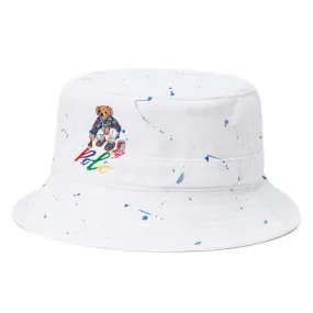 Polo Ralph Lauren Paint Bear  Bucket Hat