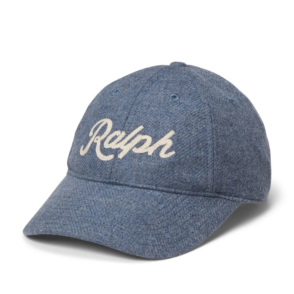 Polo Ralph Lauren RALPH Wool Twill Hat with Embroidery - Strapback