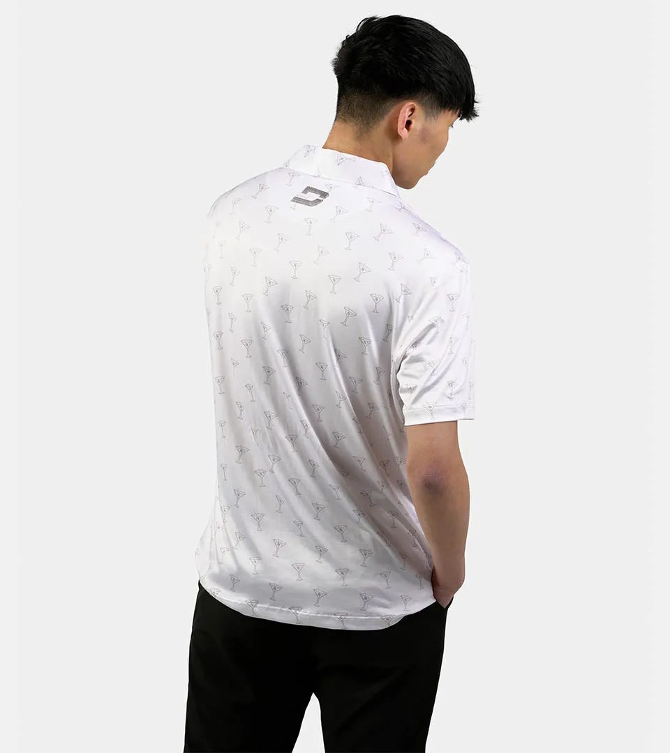 Posh White Skulls Polo